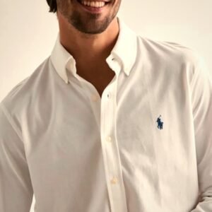 Classic white cotton shirt