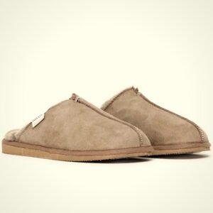 Suede slippers
